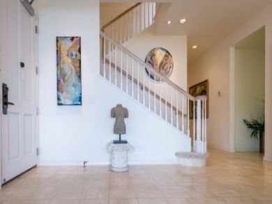 Spacious Hallway and Stairs